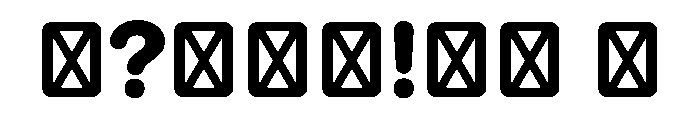 EaseRounded Black Fbf6244e Font OTHER CHARS