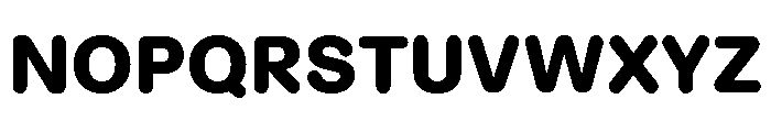 EaseRounded Black Fbf6244e Font UPPERCASE
