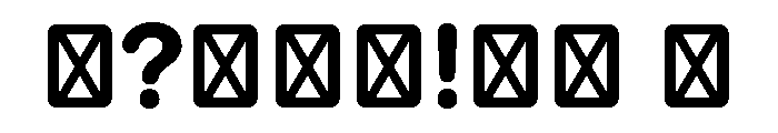 EaseRounded Bold 59032bf6 Font OTHER CHARS