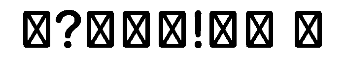 EaseRounded Medium 96e6f5de Font OTHER CHARS