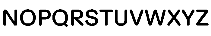 EaseRounded Medium Font UPPERCASE