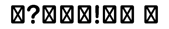 EaseRounded Semibold 5b9f683d Font OTHER CHARS
