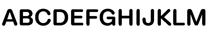 EaseRounded Semibold 5b9f683d Font UPPERCASE