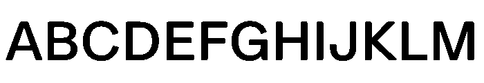 EaseSemiRounded Medium Font UPPERCASE