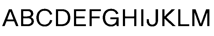 EaseStandard Regular Font UPPERCASE