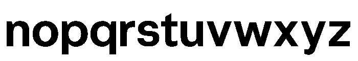 Easley Regular Font LOWERCASE