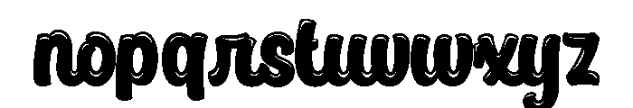 Easy Rider Glare Regular Font LOWERCASE
