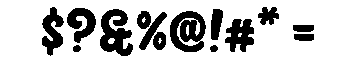 Easy Rider Regular Font OTHER CHARS