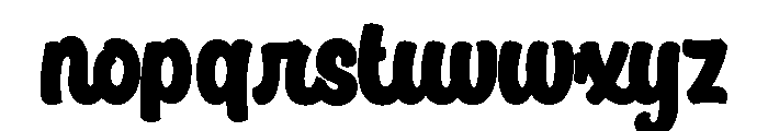 Easy Rider Regular Font LOWERCASE