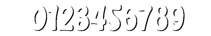 Easy Rider Shadow Font OTHER CHARS