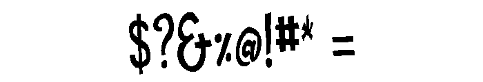 Eatwell Tall Font OTHER CHARS