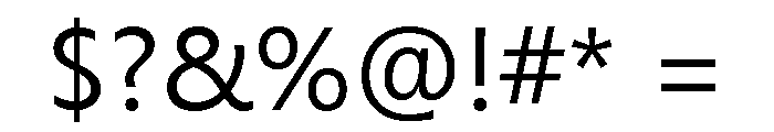 Ebrima Regular Font OTHER CHARS