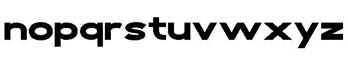 EBRIXO-Bold Font LOWERCASE