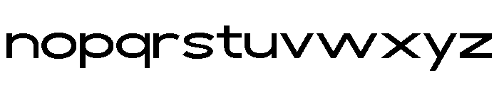 EBRIXO-Regular Font LOWERCASE
