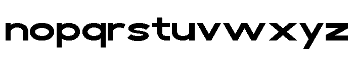 EBRIXO Semi Bold Font LOWERCASE