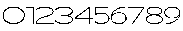 EBRIXO-Thin Font OTHER CHARS