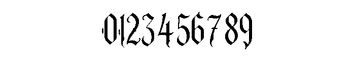 Ebon Crest Font OTHER CHARS
