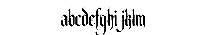Ebon Crest FONT