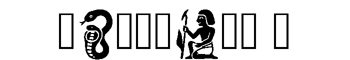 Ebon Regular Font OTHER CHARS