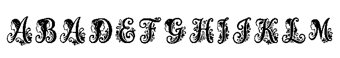 Ebrahim Regular Font UPPERCASE