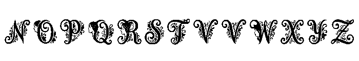 Ebrahim Regular Font LOWERCASE