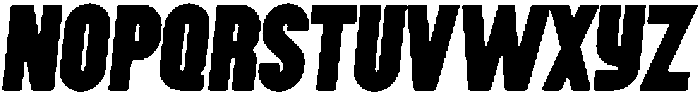 EB Attagirl Italic otf (400) Font UPPERCASE
