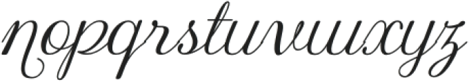 Eberdine Italic otf (400) Font LOWERCASE