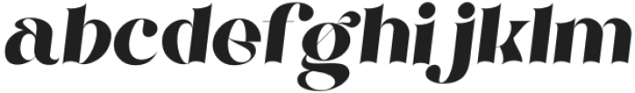 Ebigail Italic otf (400) Font LOWERCASE
