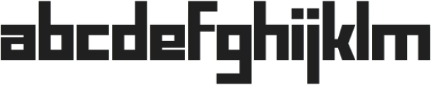 Ebox otf (400) Font LOWERCASE