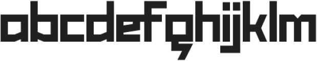 Eboxio otf (400) Font LOWERCASE