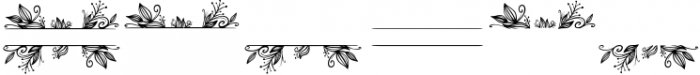 Eberline Monogram Font Font OTHER CHARS