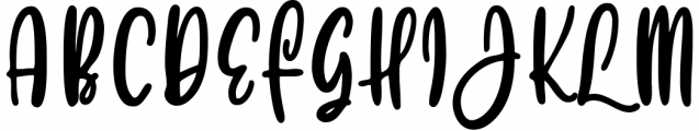 Eberline Monogram Font Font UPPERCASE