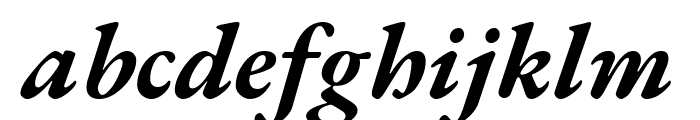 EB Garamond Bold Italic Font LOWERCASE