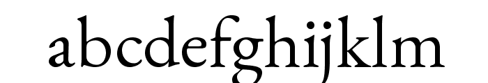 EB Garamond Font LOWERCASE