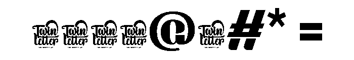 EBRATHOTRIAL Regular Font OTHER CHARS