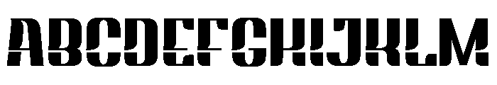 EBRATHOTRIAL Regular Font UPPERCASE