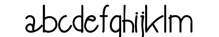 Eberta Light Demo Font LOWERCASE