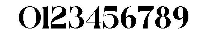 Ebotra Font OTHER CHARS