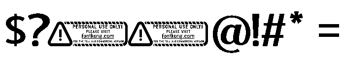 Ebson Font OTHER CHARS