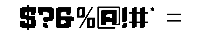 Ebyon Font OTHER CHARS