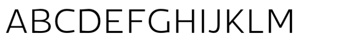 EB Mensch Light Font UPPERCASE
