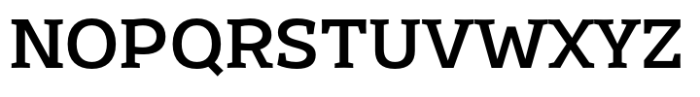 EB Mensch Serif Medium Font UPPERCASE