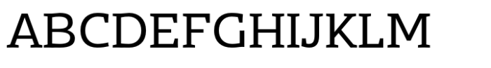 EB Mensch Serif Regular Font UPPERCASE