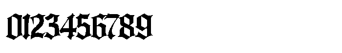 Ebon Sigil Font OTHER CHARS