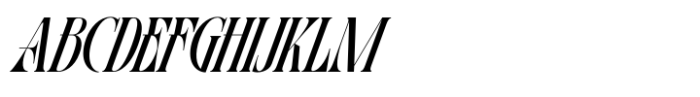 Ebrula Vintage Italic Font UPPERCASE