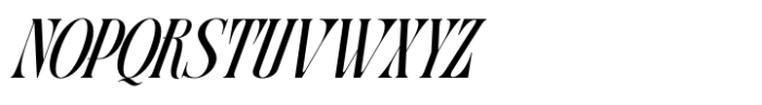 Ebrula Vintage Italic Font UPPERCASE