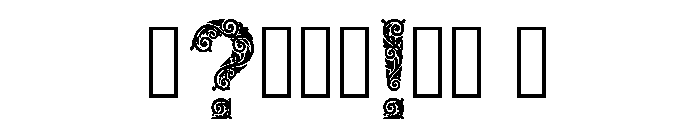 Ece Regular Font OTHER CHARS