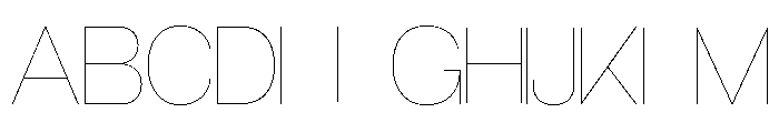 Echeveria Thin FONT