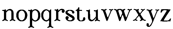 Echidna Font LOWERCASE