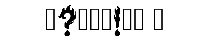 Echinia Regular Font OTHER CHARS